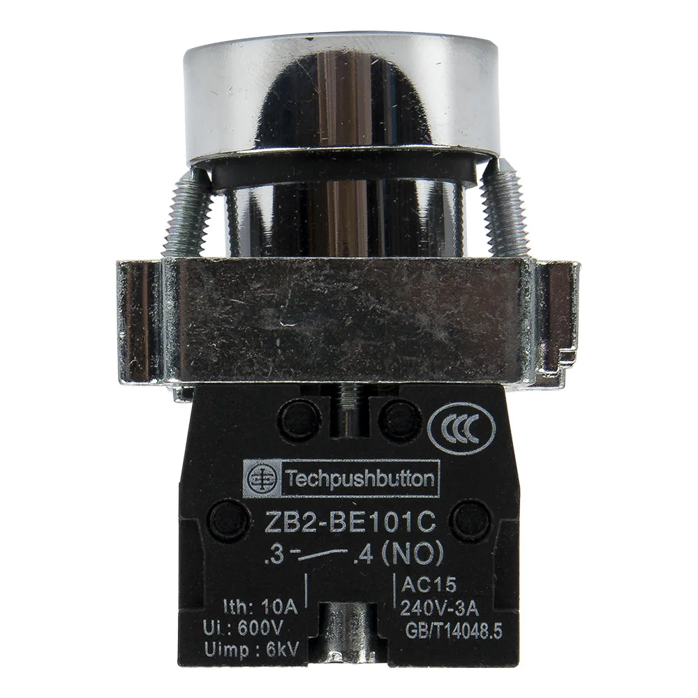 XB2-BA21 22mm reset (ON) - OFF push button switch SPST pushbutton