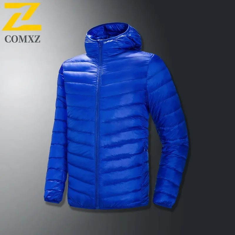 

COMXZ Men Down Jacket Lightweight Fashion Short Trendy Lightweight Travel Puffer Jacket Street Versatile Casual Winter Jackets