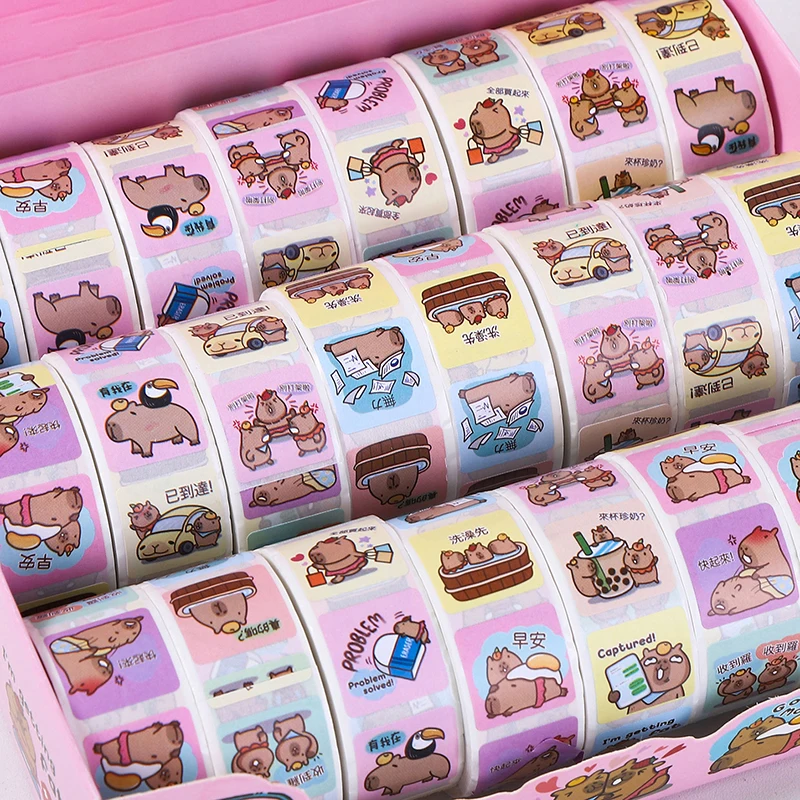 500-шт-рулон-милая-наклейка-с-капибарой-водостойкая-граффити-эстетическая-декоративная-наклейка-для-багажа-ноутбука-чашки-телефона-дневника-детские-наклейки-игрушки