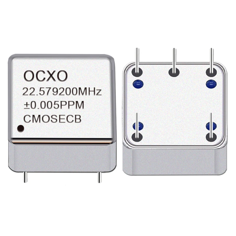 (1PCS) OCXO DIP-25 22.5792M 22.5792MHZ Constant Temperature Crystal Oscillator Sine Wave/Square wave 3.3V-5V-12V DIP-5