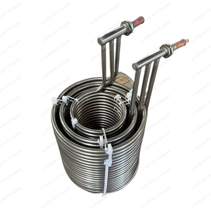 304 stainless steel coil evaporator cooling heat exchange coil cooler heat exchanger stainless steel