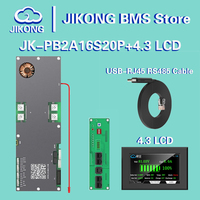 JIKONG JKBMS JK-PB2A16S20P 24V 48V LiFePo4 Li-Ion Battery 200A Household Energy BMS to Inverter Active balancer 2A