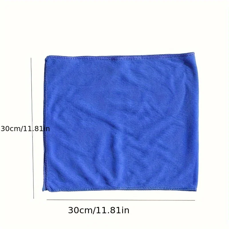 1-50 Stück Mikrofaser-Reinigungstuch Autowaschtuch Auto-Detailing Poliertuch Trockentuch Haushaltswischtuch Waschlappen Haushaltsreinigung – Detail 1