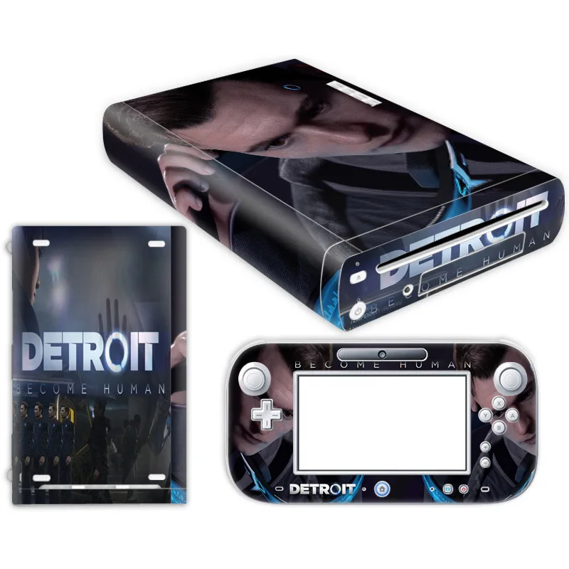 Wii u用の防水PVCステッカー,耐久性のある素材,プロテクターをテーマにした完全なカバレッジ