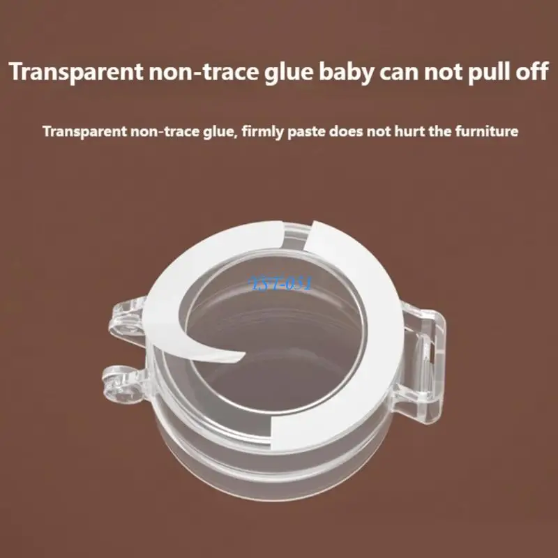 

E15A Clear Door Handle Protectors Prevent Accidental Locking By Children Or Pet