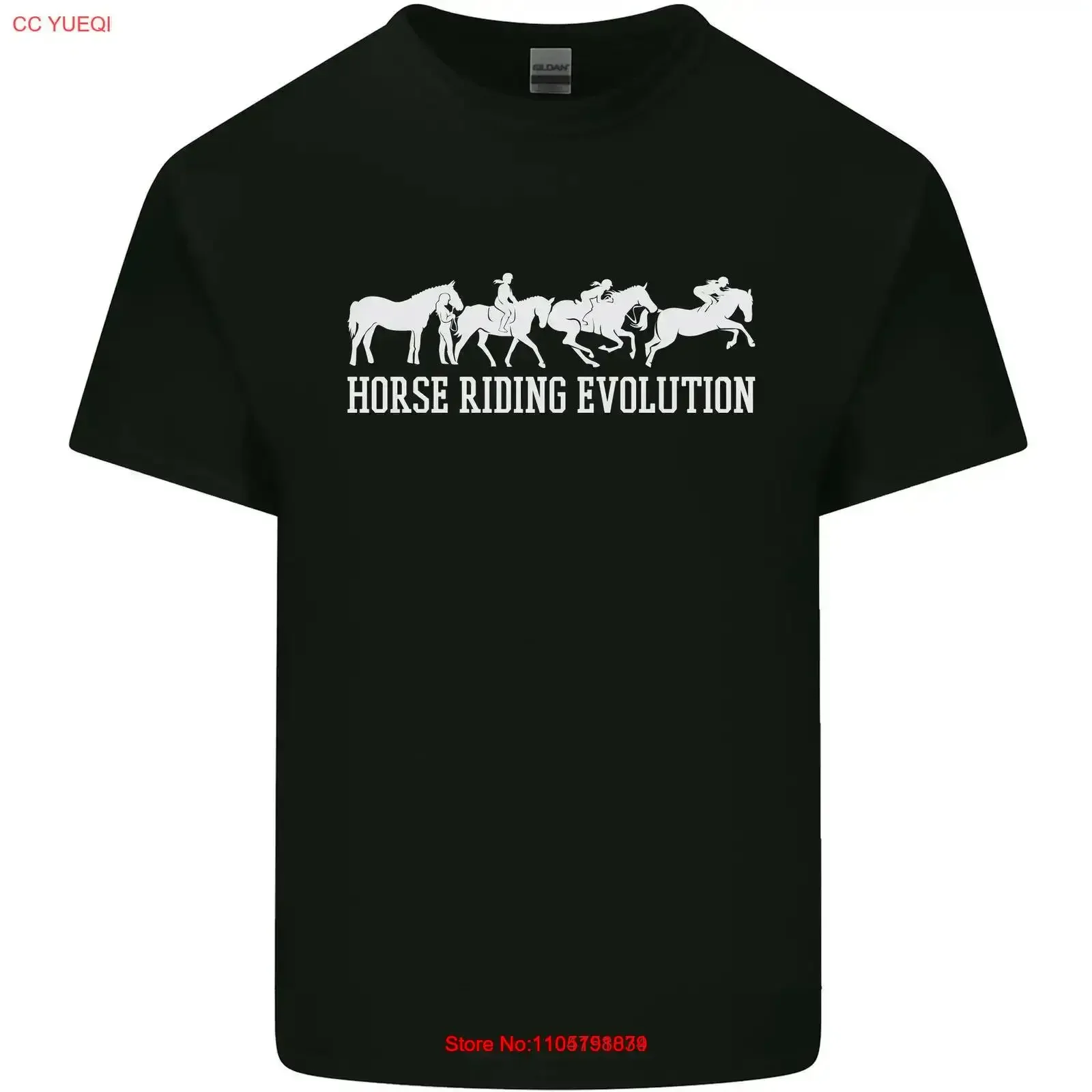

Horse Riding Evolution Equestrian Mens Light Cotton T Shirt vintage Washed graphic Stylish Soft Breathable streetwear vintage