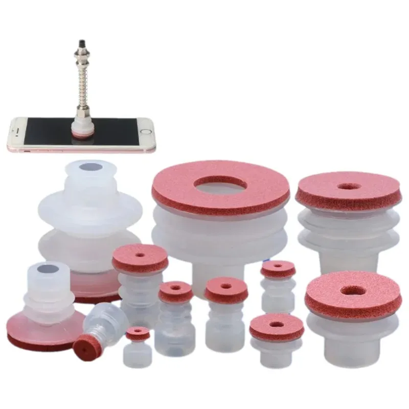 

Роботизированная рука, бесшовная присоска, губка, вакуумная присоска, большая головка, 8 мм, зеркальная бесшовная промышленная присоска