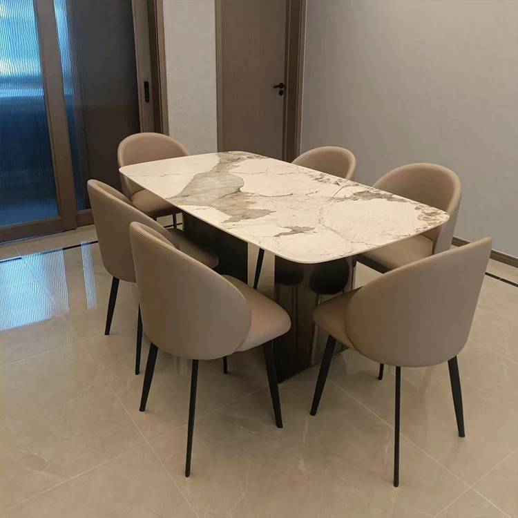 For Dining chair household cream wind stool hotel negotiation table minimalist chair
