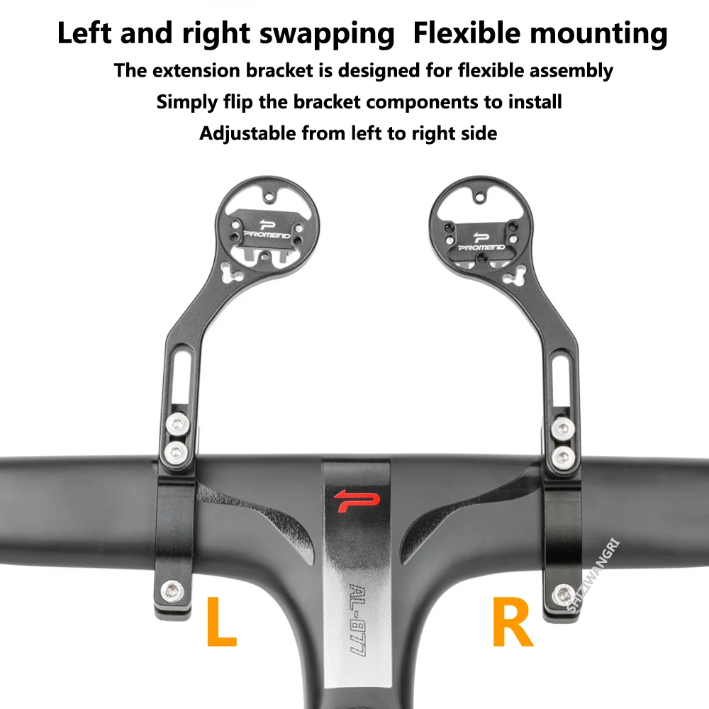 

Bicycle Odometer Mount Cycling Computer Holder Road bike Integrated Handlebars Speedometer Camera Headlight Stand