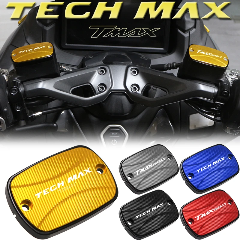 

Для Yamaha T-MAX 560 Tmax 560 Tech Max 2019-2025 аксессуары для мотоциклов крышка бака тормозной жидкости и крышка тормозного насоса Essent