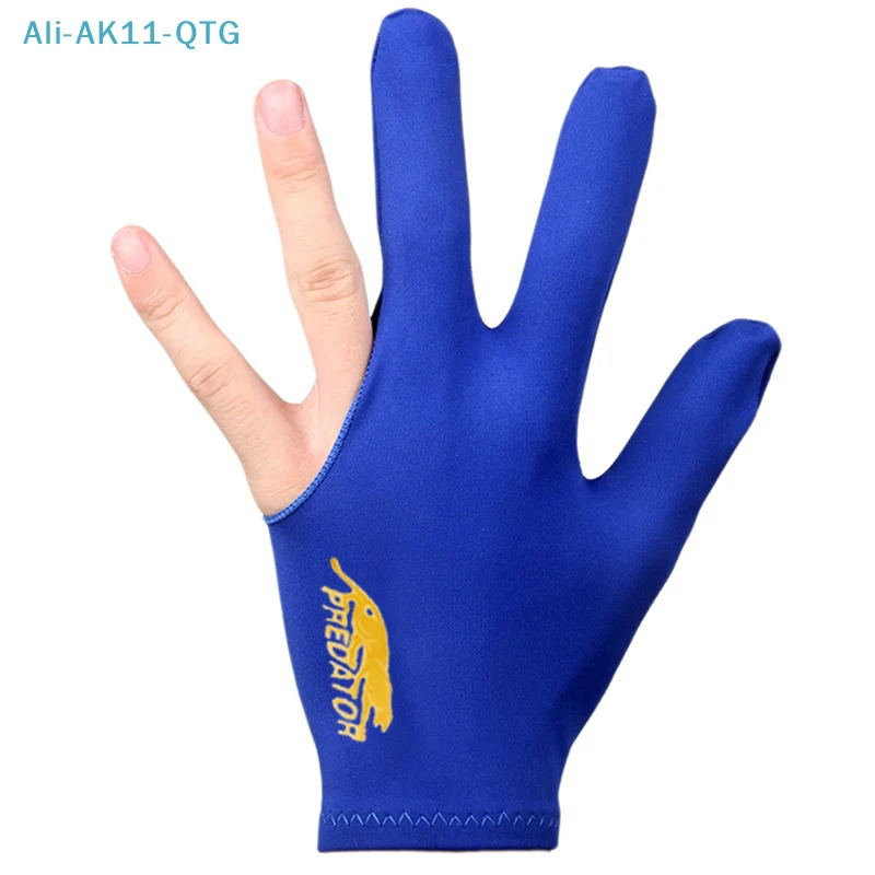 

NEW 1PC Three Fingers Full-Finger Snooker Pool Billiard Glove for Left Hand
