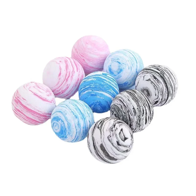 Micro-elastic training toys, cat starry sky toy, cat self-pleasure to relieve boredom, grinding teeth and biting space balls