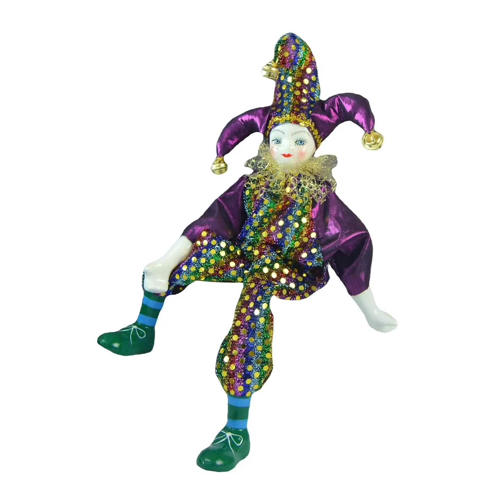 

Porcelain Dolls Action Figure Harlequin Doll for Souvenirs Party Favor