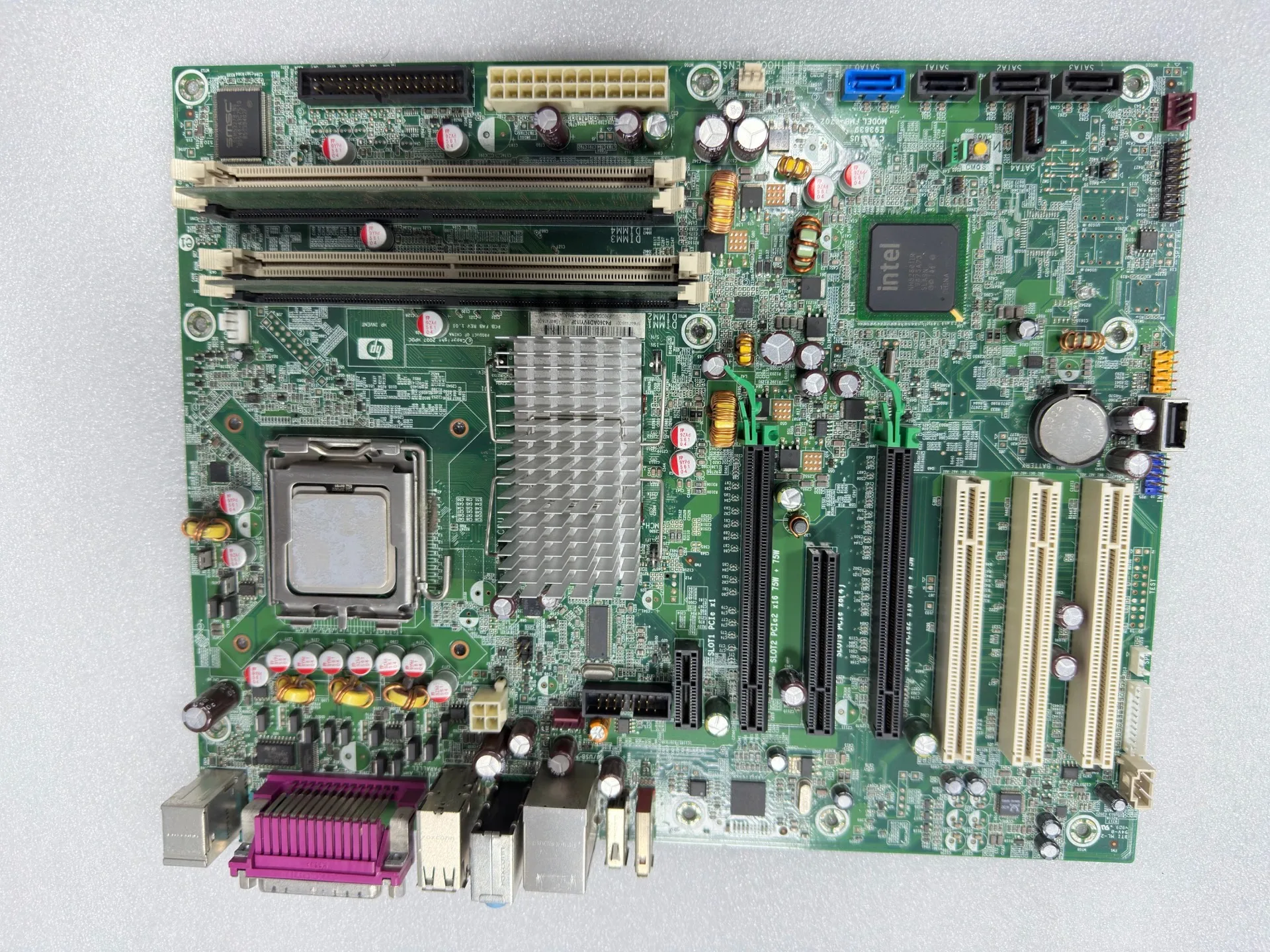 Материнская плата известного бренда HP4360AD9VYI13F (тест и 