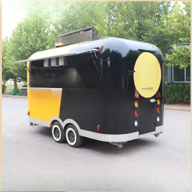 Internet-famous food trucks, multifunctional snack carts, night market stalls, mobile barbecue carts, camping scenic area mobile