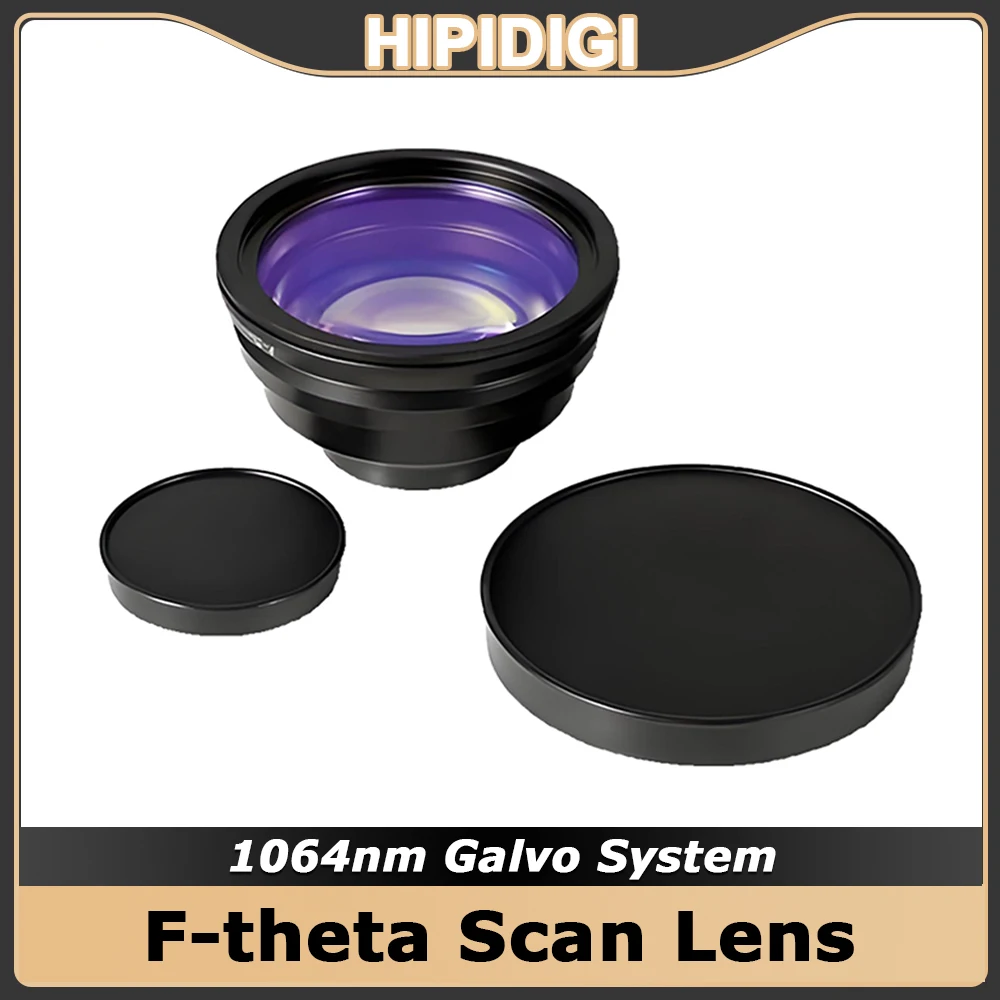 

F-theta Scan Lens YAG 70x70 F100 110x110 F160 220X220 F330 Marking Lens for 1064nm Optical Fiber Laser Marking Machine Parts