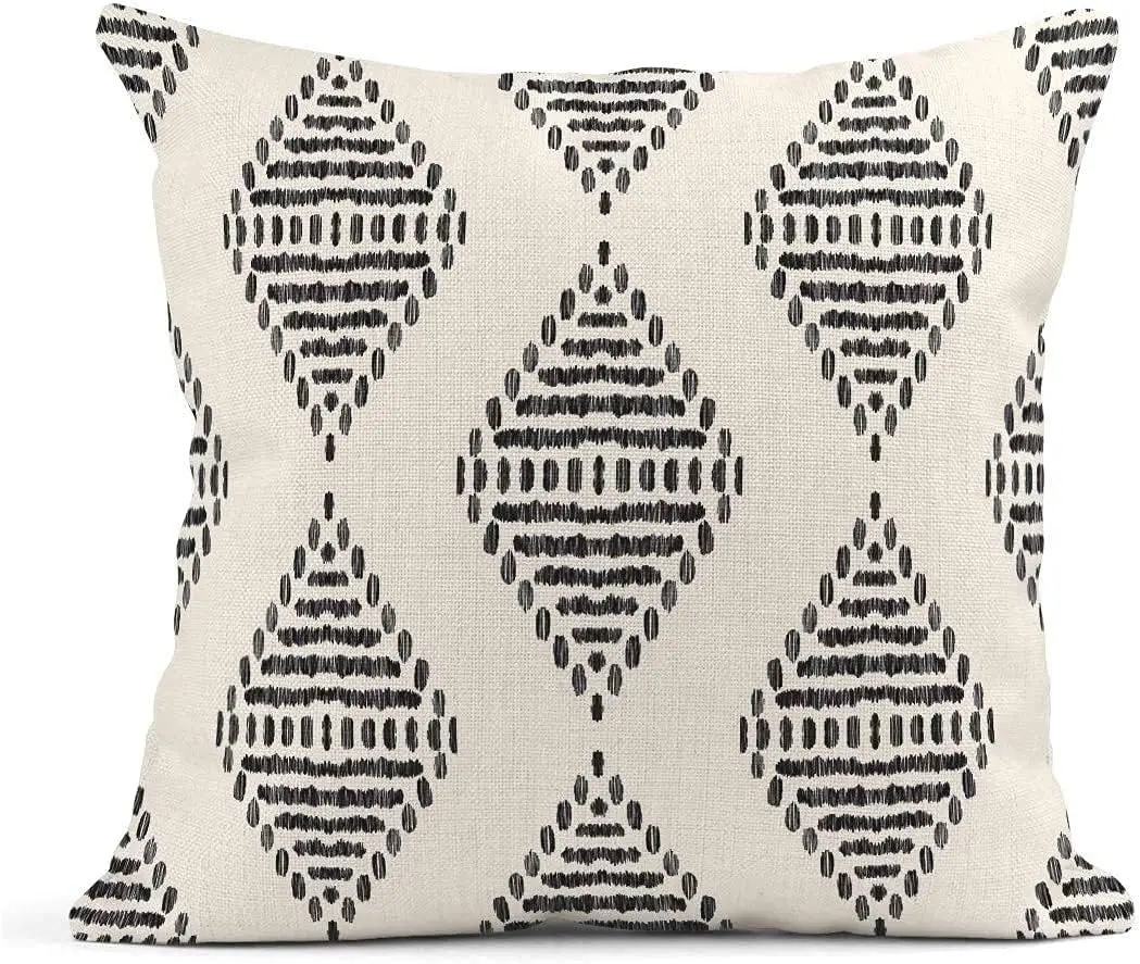 I styl boho poszewka narzuta kreatywny dekoracyjny pościelowa poszewka na poduszkę dekoracji domu kwadratowa poszewka na poduszkę 40x40cm