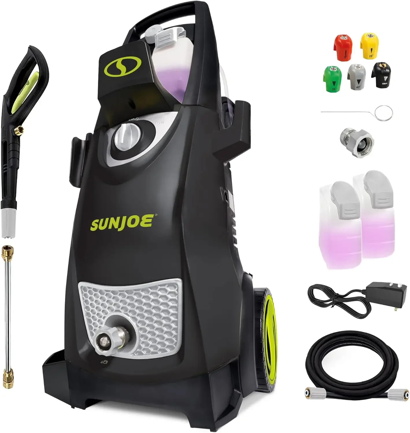 

Electric Pressure Power Washer, 2030 PSI (PWMA Certified), 1.2 GPM, Dual Soap Tanks, (35-FT GFCI Water-Safe, Power Cord)
