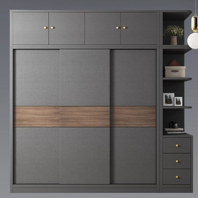 economical modern style clothes closet home simple large capacity wardrobe save space armario dormitorio Organizer furniture
