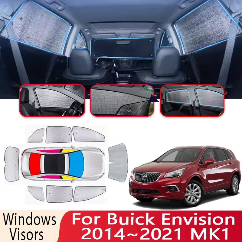 

Sun Shade For Buick Envision 2014~2021 2015 2016 MK1 Car Windshield Sunshade Heat Insulation Auto Parts Sun Visor Accessories