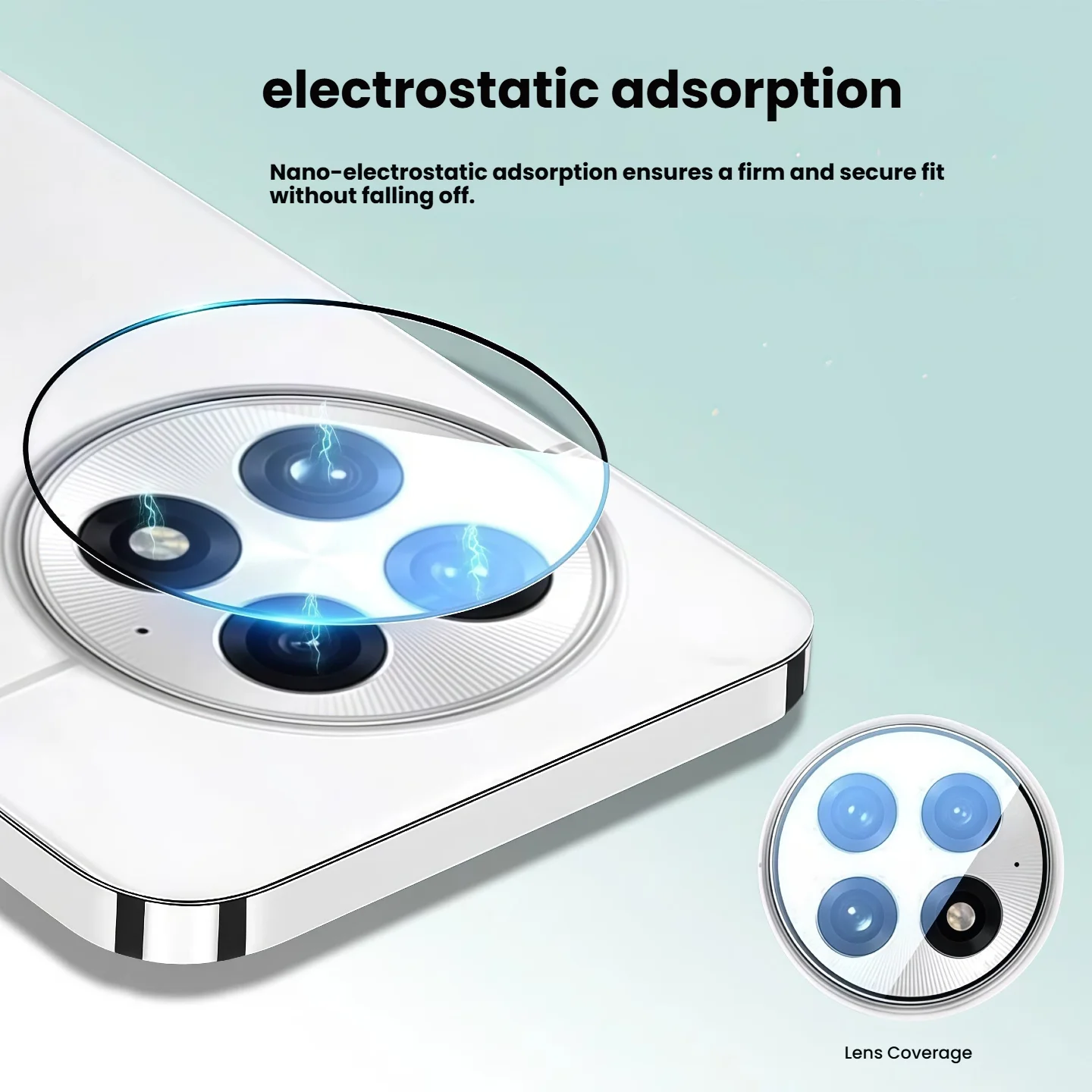 3-Piece Set Camera Lens Protector for OnePlus 12/13/ACE3, Rear Camera Film with Built-in Alignment Tool for Easy Installation.