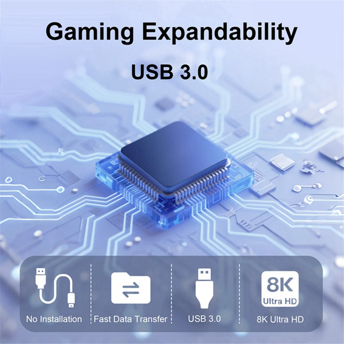 

A17I Computer Adapter for PS VR2 PC Adapter, PC Converter Compatible with Steam VR Game Adapter Accessories A