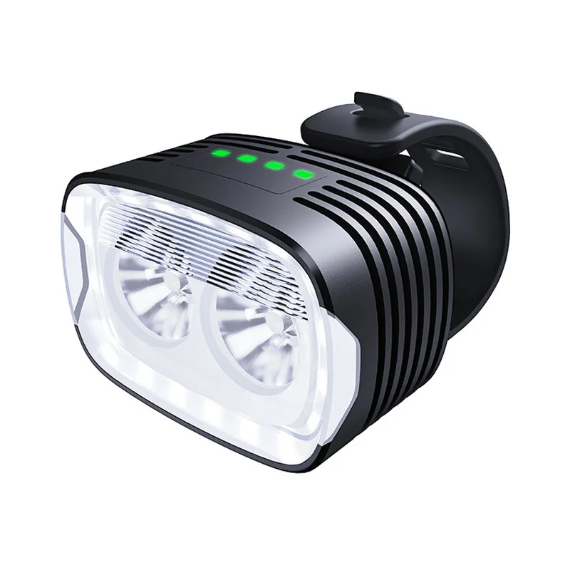 2022 New Cycling Bicycle Front Light Set Bike USB Charge Headlight Light MTB IPX6 Waterproof Flashlight LED Lantern Front Lamp