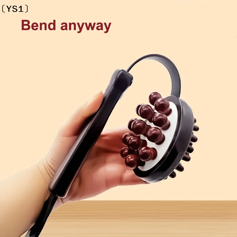 〔YS1〕1PCS 3 In 1 Relief Stress Massager Massage Hammer Stick Knock Scratcher Body Massage Relaxation Tool