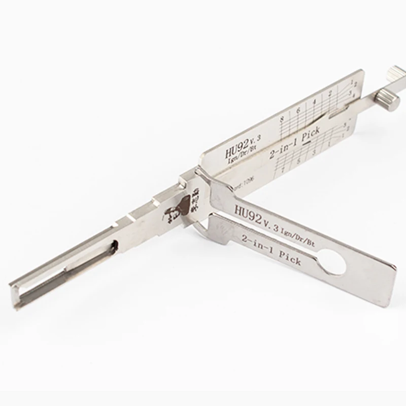 

Original Lishi Tools Hu92 V.3 ING DR BT 2 in 1 for m w Car ock Pick Tool ocksmith Tool