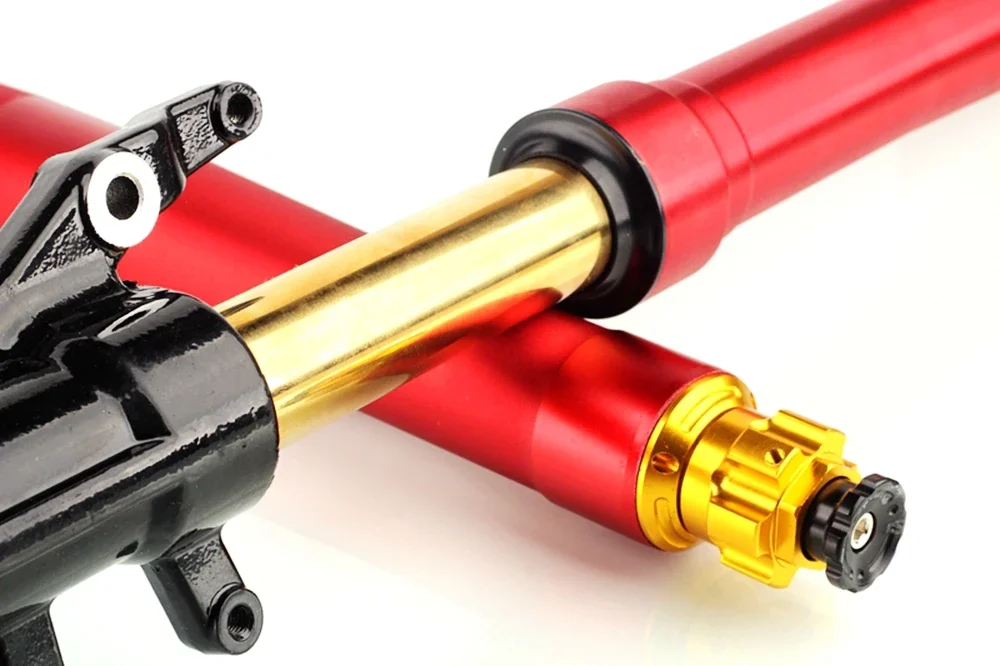Motorcycle 665mm 715mm adjustable Front Fork Front Hydraulic Shock Absorber For Honda Msx125 M3 M5 M6 other electric monkey