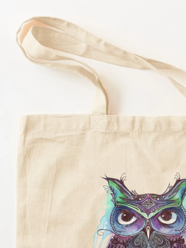 Moon owl Tote Bag Canvas shoulder bag canvas tote bags canvas tote Cloth bags