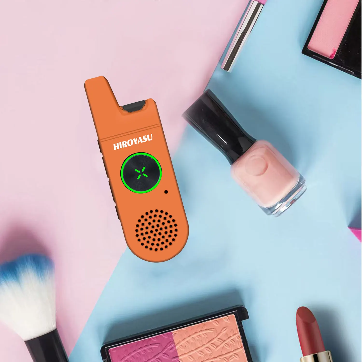 Twin Pack Takies Walkies HIROYASU A446MINI 446MHz Radio PMR446 Mini Walkies Talkies Tiny mini-elegant Business two way radio