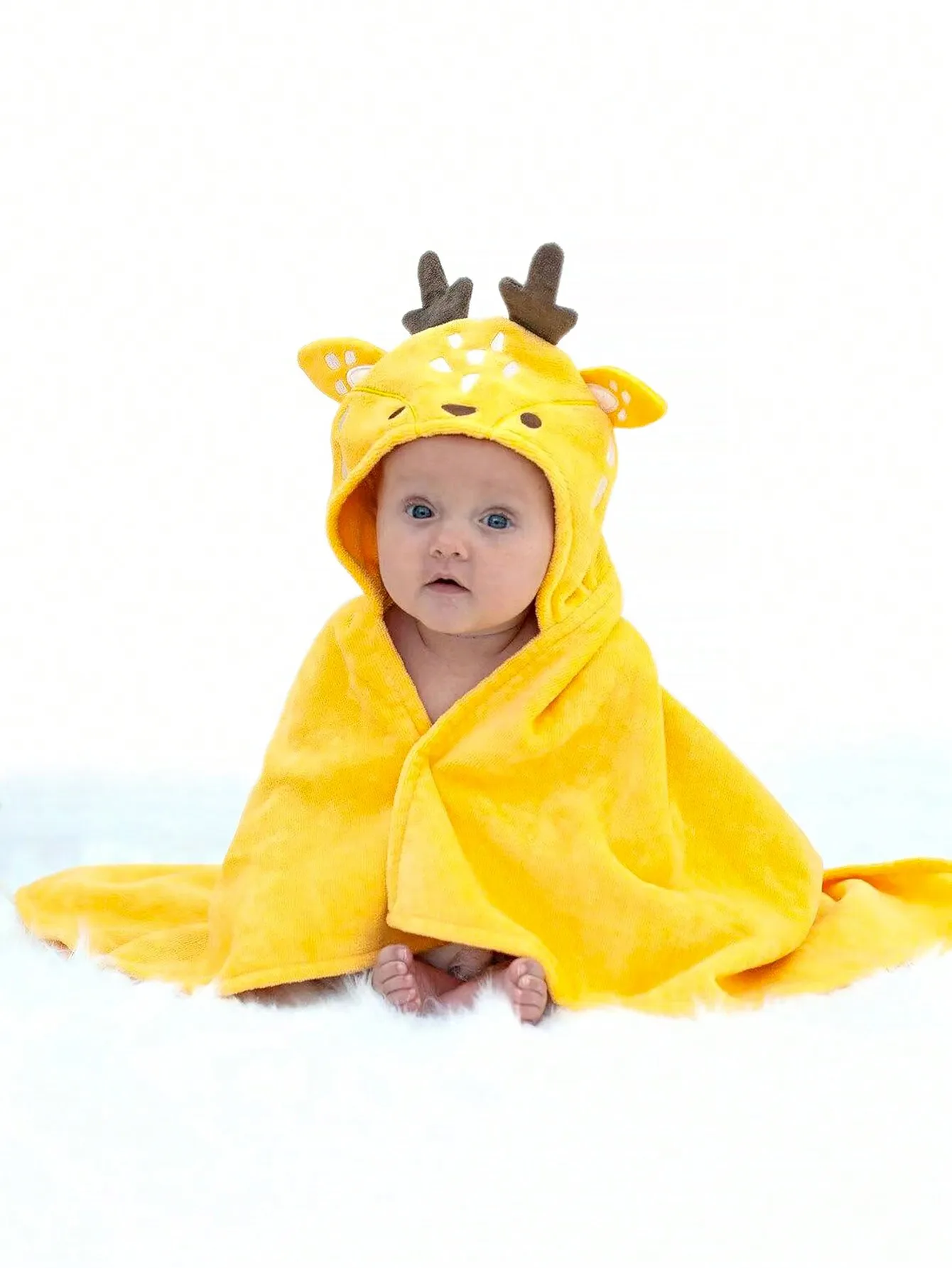 

Ylsteed фотообои для фотосъемки мультяшный олень детская пеленка халат Флисовое одеяло новорожденный мальчик девочка фото реквизит