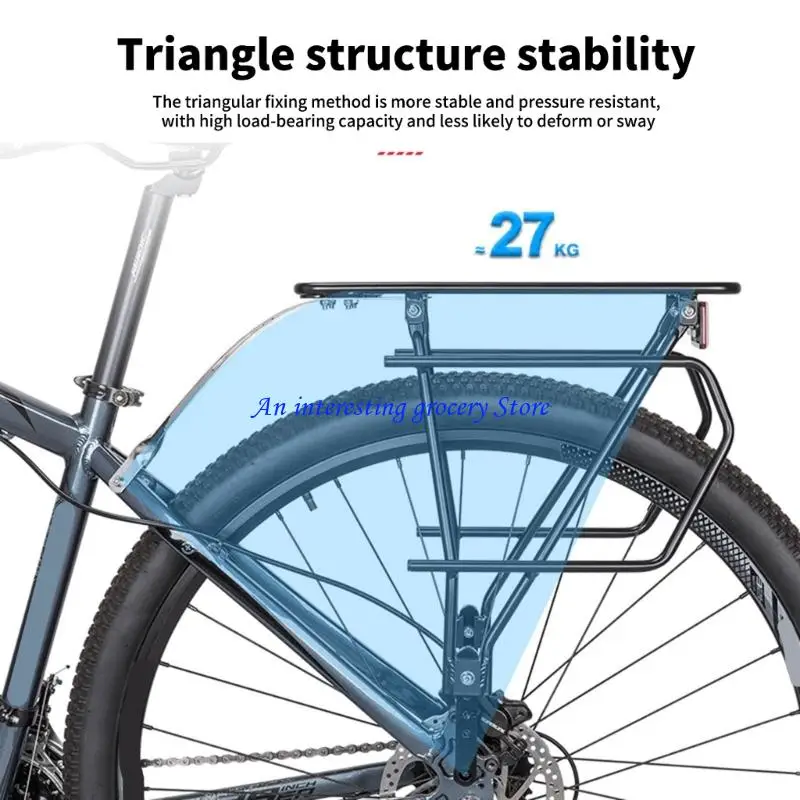 

652D Adjusted Bike Rear Luggage Cargo Rack Bicycles Pannier Rack Bike Accessories
