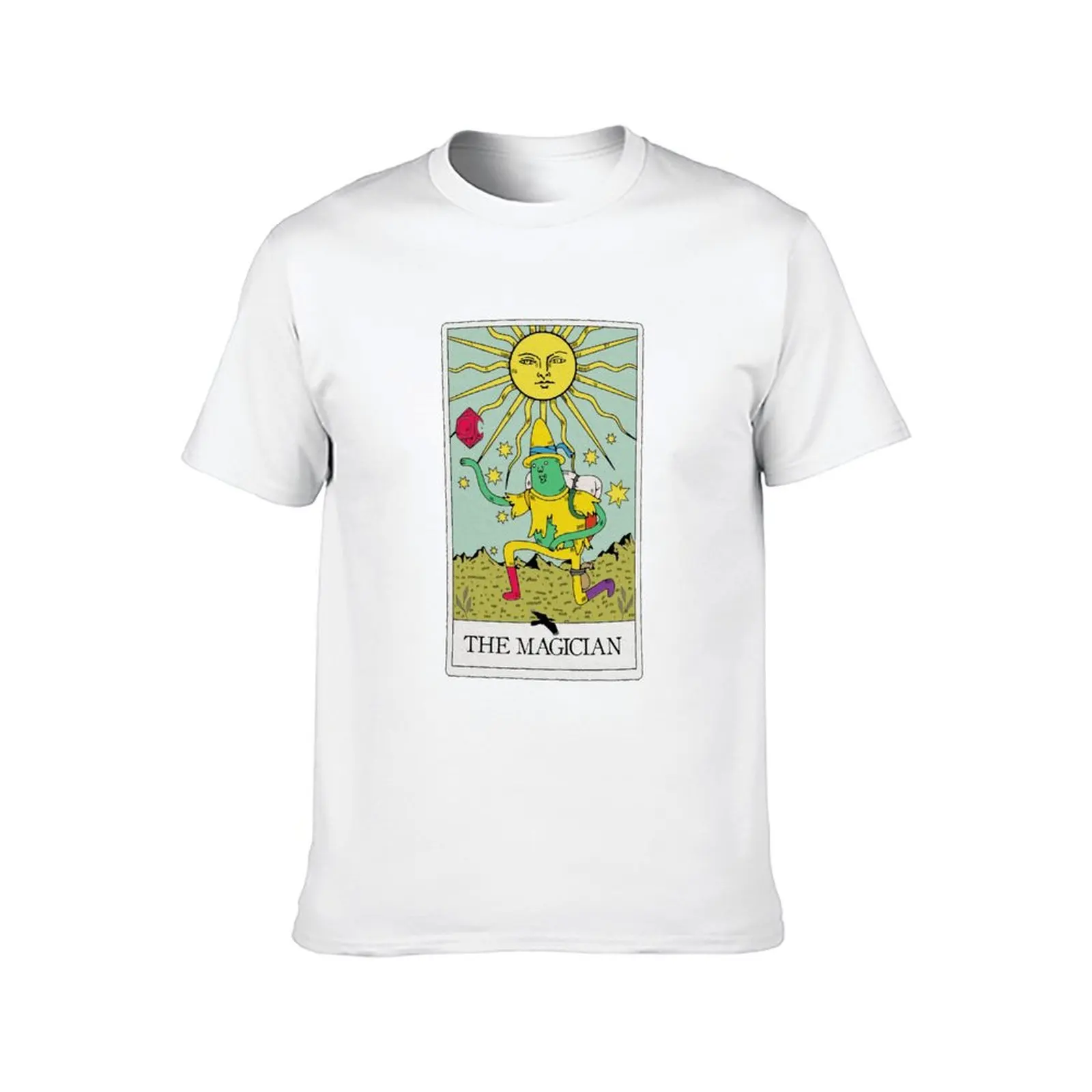 Magic Man Tarot Card - The Magician T-Shirt cotton man t-shirts cheap stuff affliction shirts fitted t shirts for men