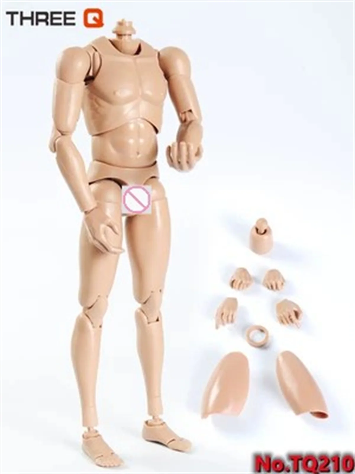 TQ210 TQ220 TQ230 1/6 Male Muscle Joint Doll Body 12'' Soldier Flexible Action Figure Body Doll Colection Hobbies Toys