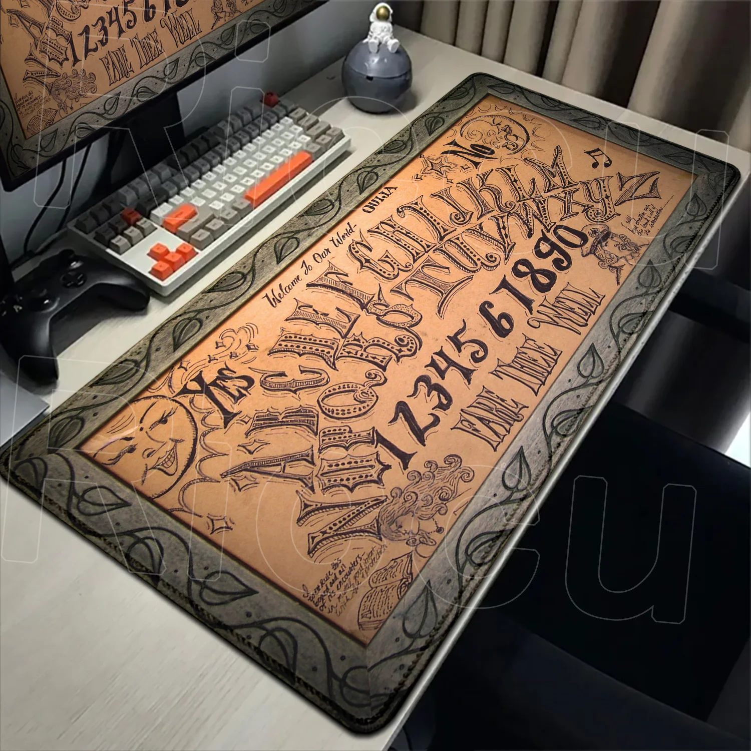 

Tarot Ouija Boards Mouse Pad Gaming Abstract Large 30x60cm new model Mouse Pads Gamer XXL Carpet PC accessories expand Desk Mat
