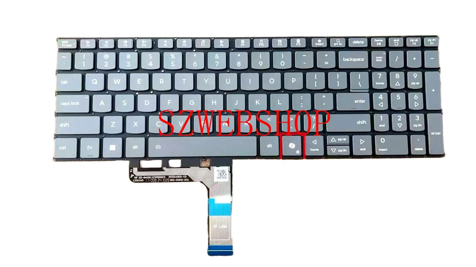 

Новинка для ноутбука Lenovo Yoga Pro 9 16IMH9/Yoga Pro 9 16IAH10, клавиатура с подсветкой в США