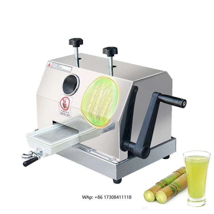 

Manual Sugarcane Juicer Stainless Steel Sugarcane Press Juicer 150kg Heavy Duty