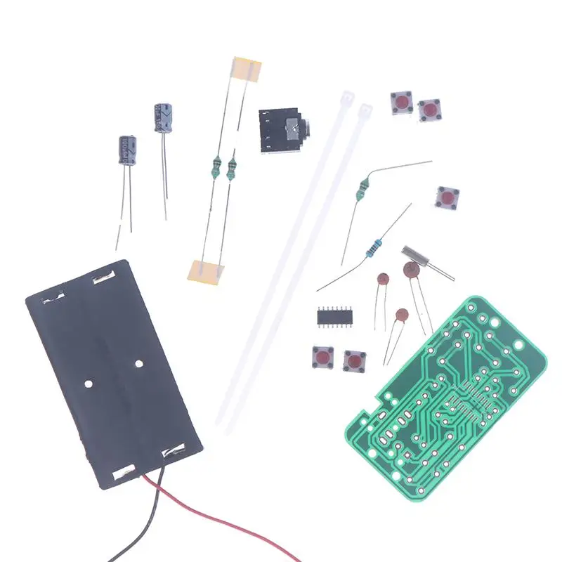 Soldering DIY Module: 76-108MHz FM Stereo Radio Receiver Kit for Learning Electronics