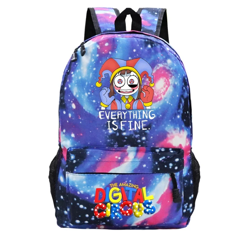 The Amazing Digital School Bag Children Cartoon Boys Girls Teens Anime Backpacks Students Knapsack Kids Mochilas Travel Rucksack