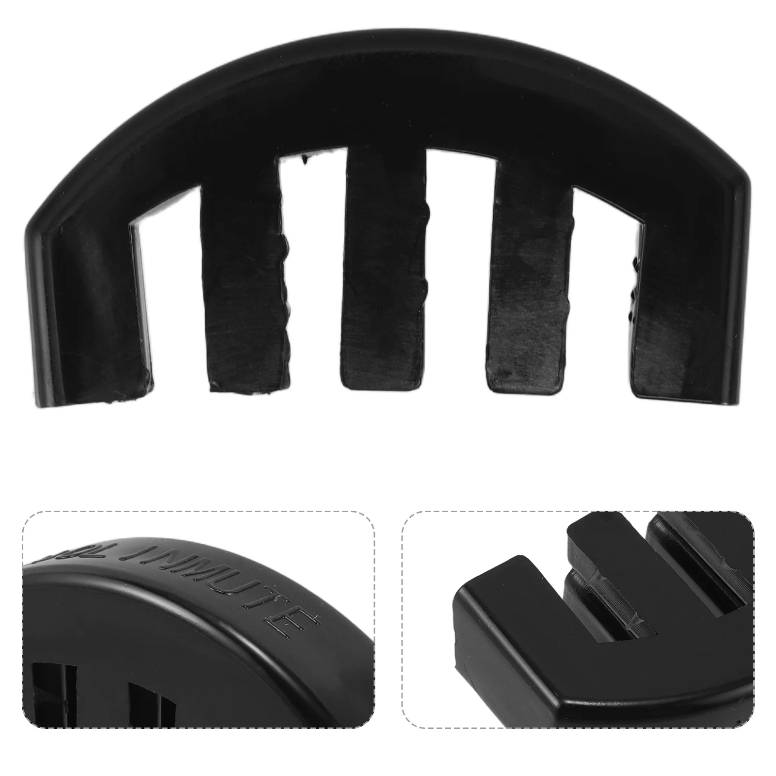 

Violin Mute Musical Instrument Parts Convenient Five Claws Rubber Colored Practical