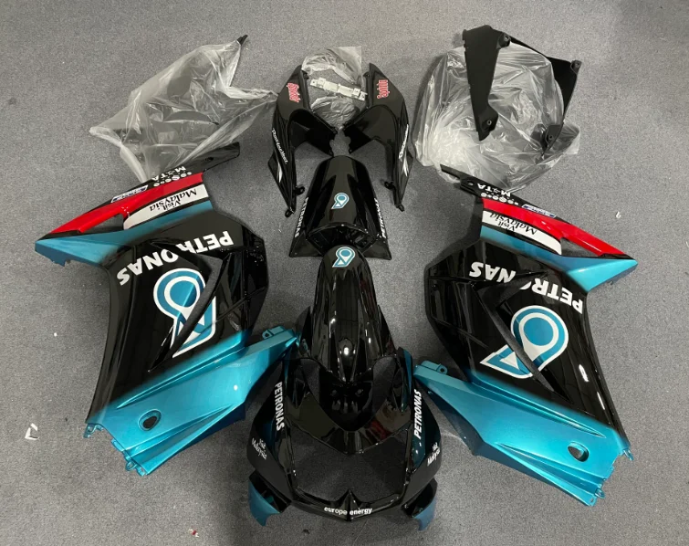 4Gifts New ABS Motorcycle Whole Fairings Kit Fit For KAWASAKI EX250 Ninja 250R 2008-2012 Bodywork Set Custom Number  6