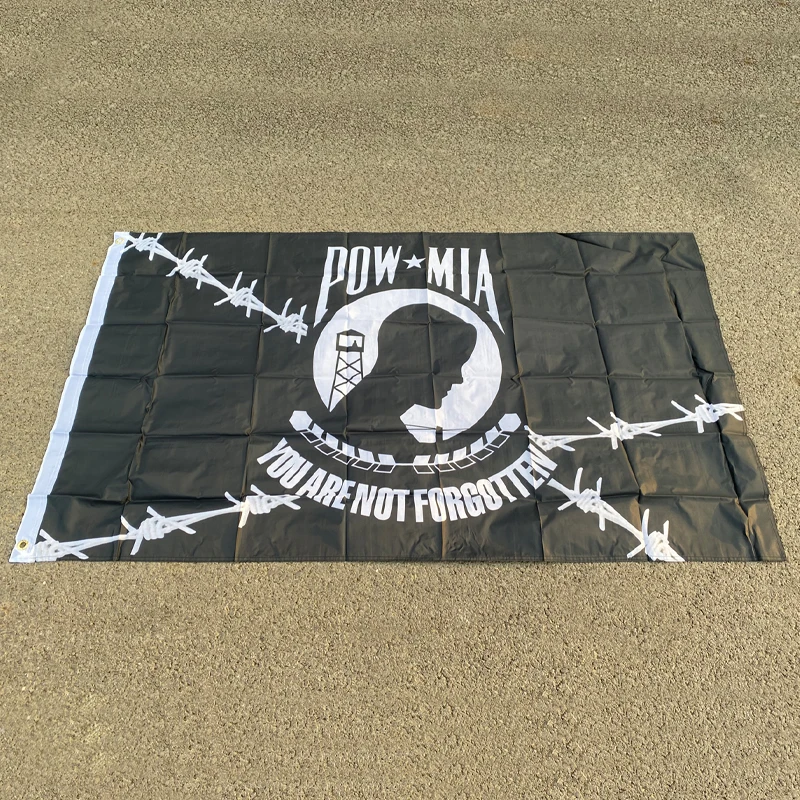 

aerlxemrbrae 90X150cm You are Not Forgotten Prisoner of War POW MIA flag