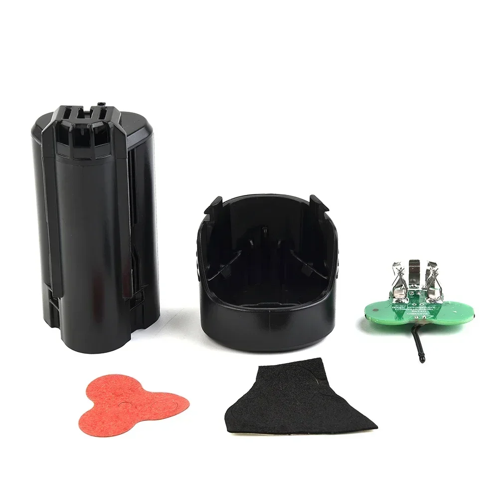 Imagem -02 - Caixa de Armazenamento de Plástico para Bateria Suporte para Caixa de Circuito Pcb para Bateria de Lítio Bosch 10.8v12v Bat411 Tsr1080 Gsr10.8v