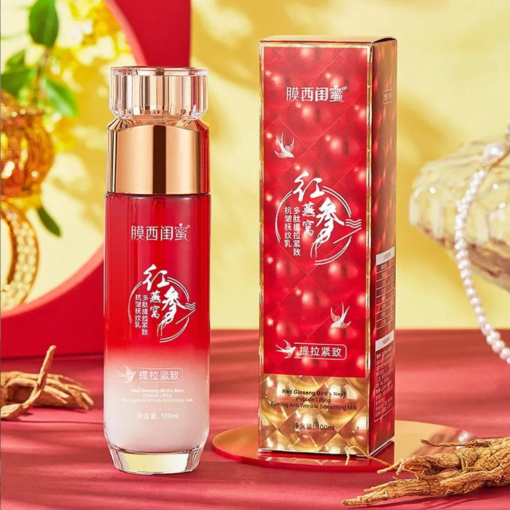 

Women's Beauty Facial Products Red Ginseng Bird's Nest Essence Face Toner Face Cream Firming Anti Wrinkle Revitalizing Lotion