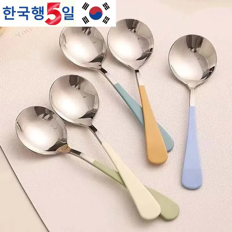 Soup Spoon 304 Stainless Steel Material Anti-corrosion And Rust Resistance Smooth And Easy To Clean