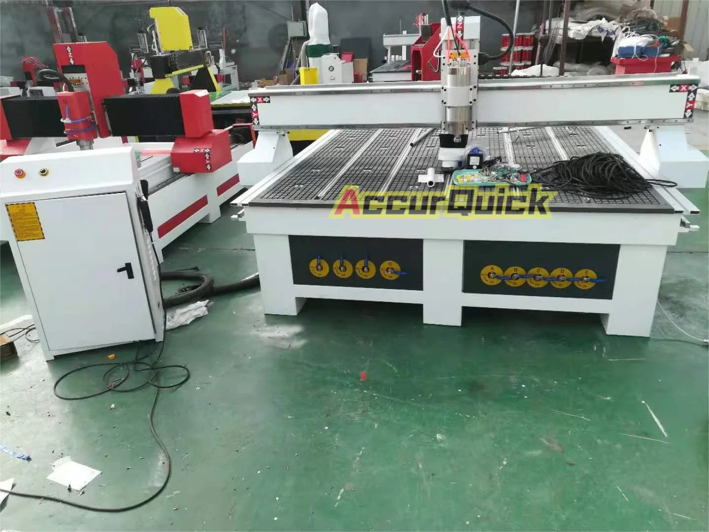 Mesin Router CNC 2030 Format besar 4,5kw 4 sumbu, mesin pertukangan dengan pengontrol DSP