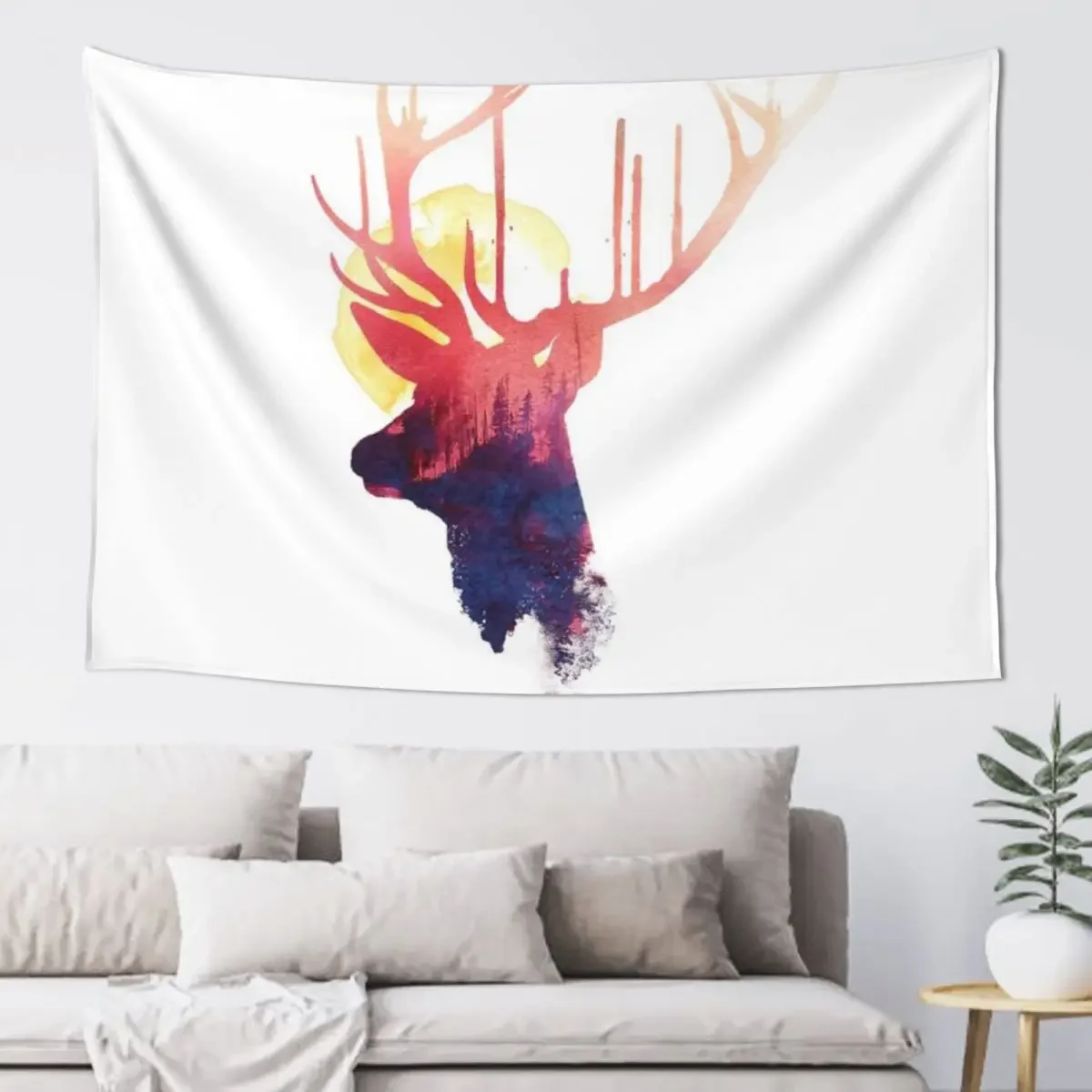 The burning sun Tapestry Cute Room Decor Decorations For Room Wall Hanging Bathroom Decor Tapestry