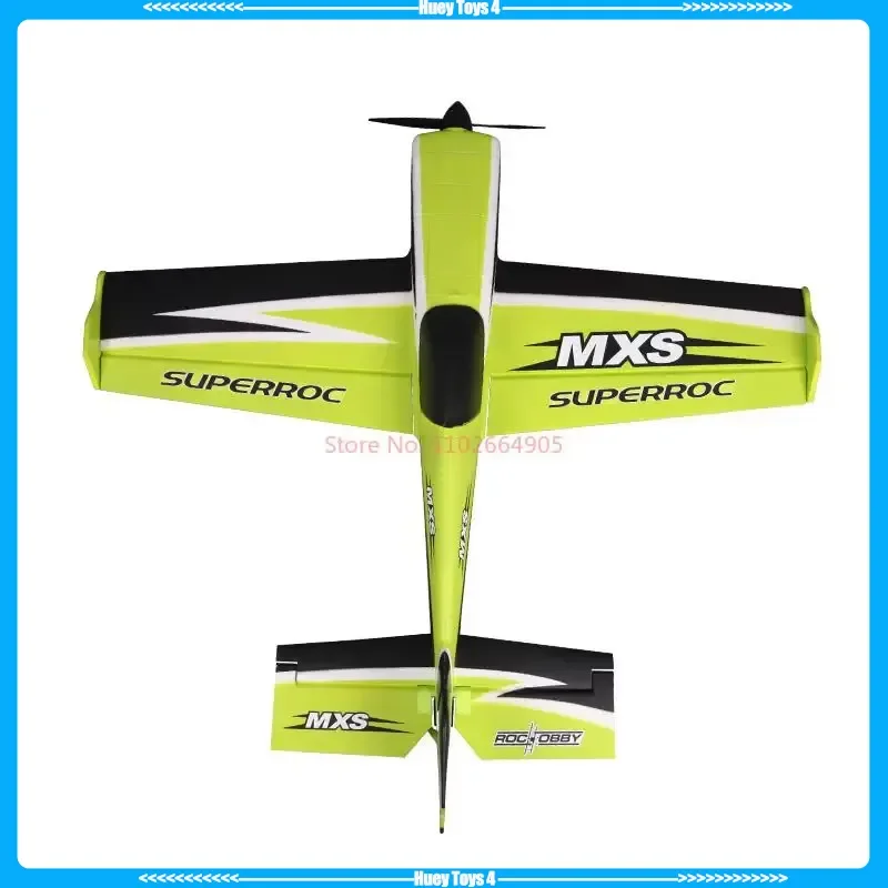 

New Fms 3d 1100mm Mxs V2 Fixed Wing 30e Stunt Aircraft Electric Remote Control Model Airplane Model Children'S Toy Gift